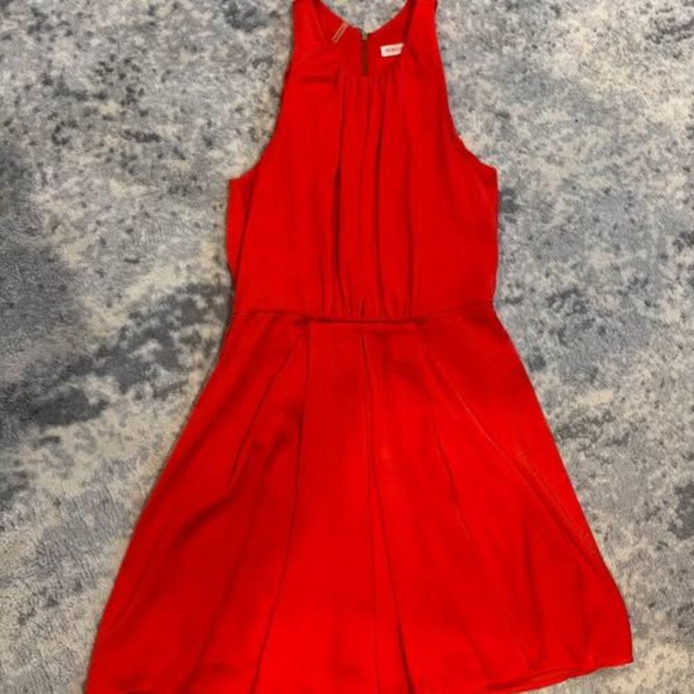 Rebecca Taylor orange/red dress- size 0